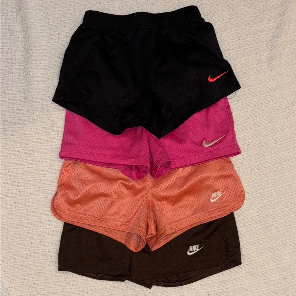 Girls Nike Mesh Shorts Bundle